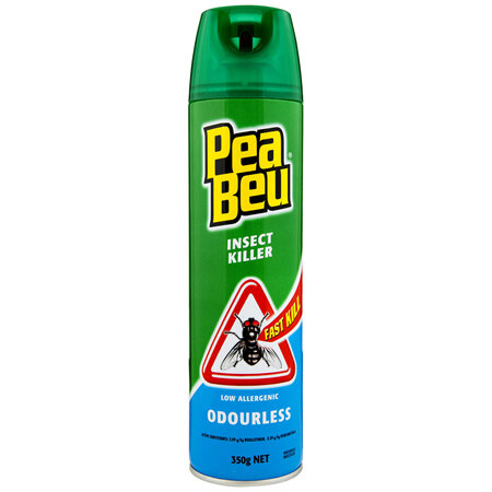 Pea Beu Odourless Insect Killer Spray Fast Killing Aerosol 350g