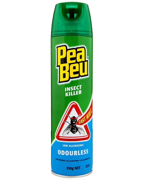 Pea Beu Odourless Insect Killer Spray Fast Killing Aerosol 350g