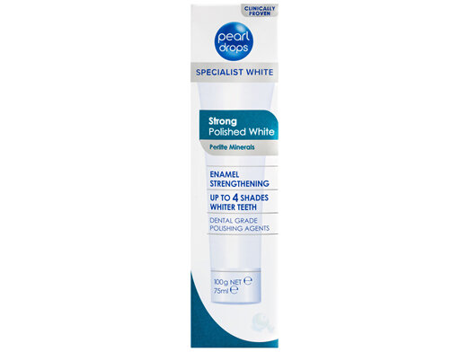 Pearl Drops Strong Polished White Whitening Toothpaste 100g