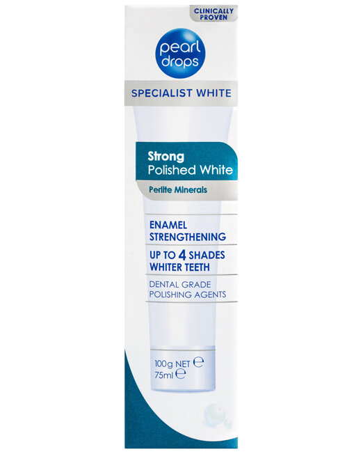 Pearl Drops Strong Polished White Whitening Toothpaste 100g