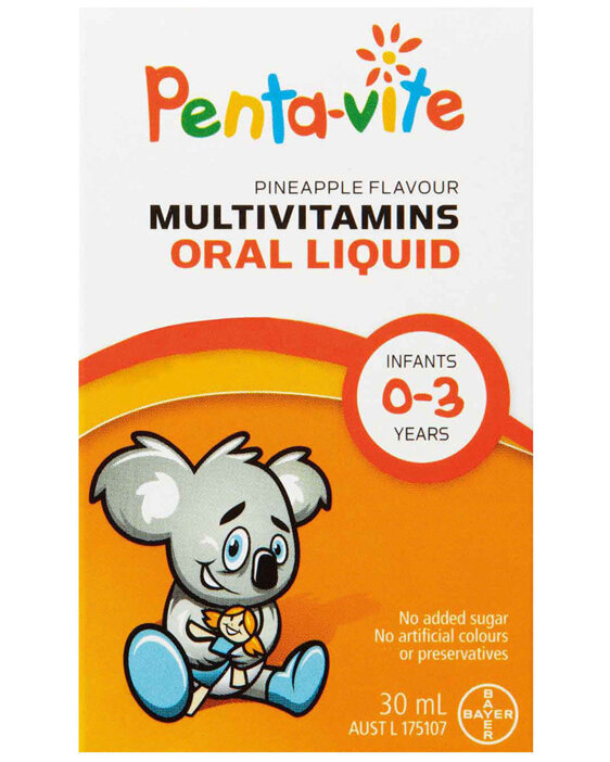 Penta-Vite Infant Drops With Vitamin A