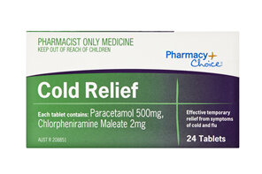 Pharmacy Choice -  Cold Relief 24 Tablets