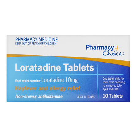 Pharmacy Choice -  Loratadine 10 Tablets