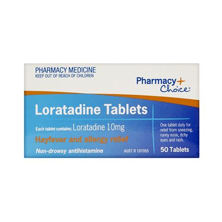 Pharmacy Choice -  Loratadine 50 Tablets