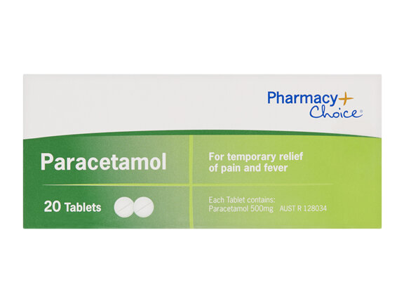 Pharmacy Choice -  Paracetamol 20 Tablets