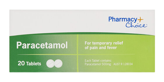 Pharmacy Choice -  Paracetamol 20 Tablets