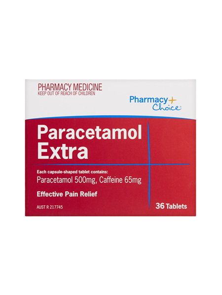 Pharmacy Choice -  Paracetamol Extra 36 Tablets