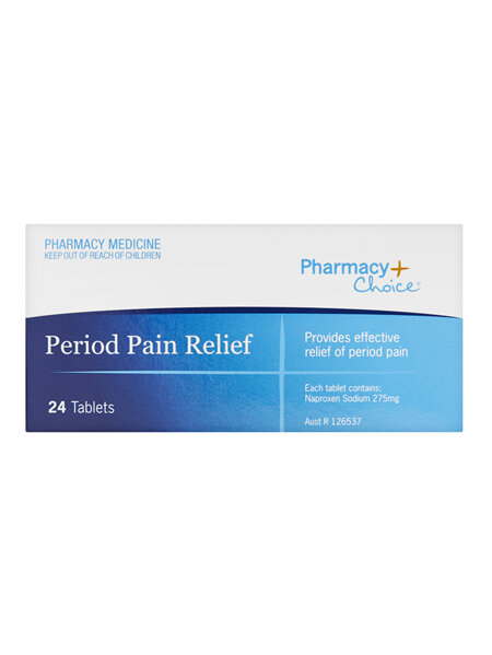 Pharmacy Choice -  Period Pain 24 Tablets