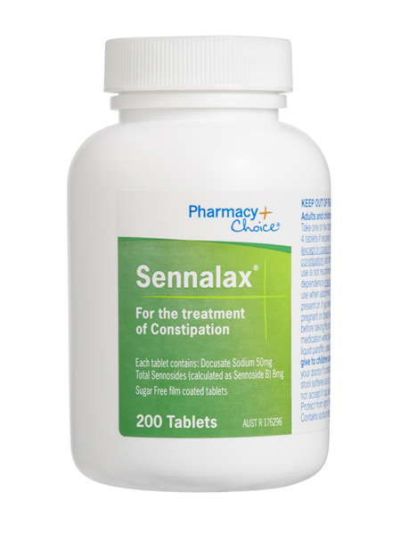 Pharmacy Choice -  Sennalax 200 Tablets