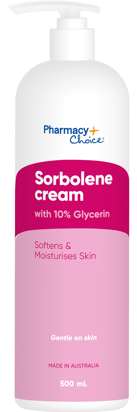 Pharmacy Choice -  Sorbolene with Glycerin 500mL Pump