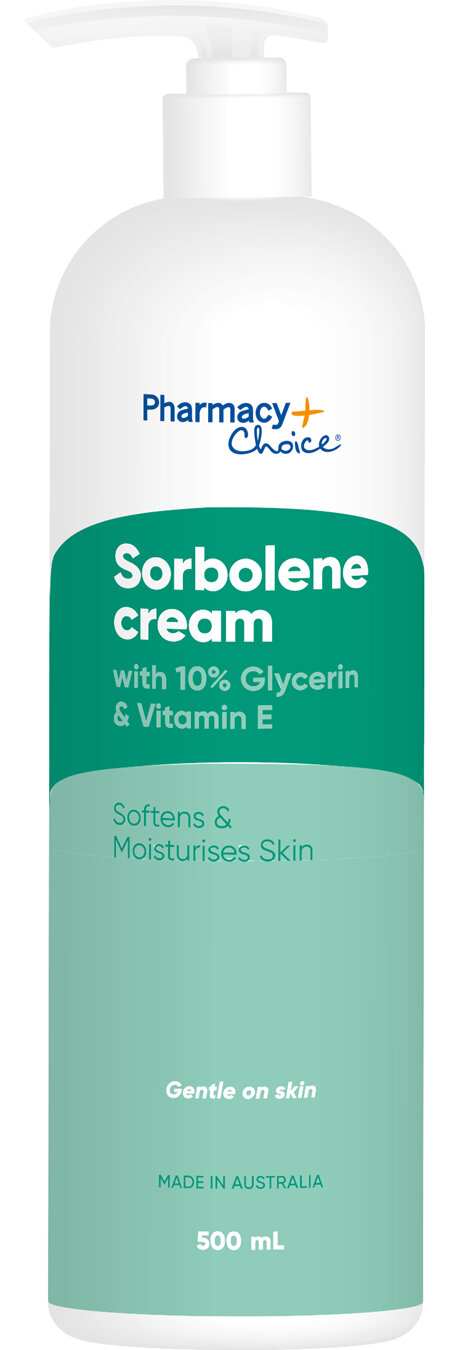 Pharmacy Choice -  Sorbolene with Glycerin & Vitamin E 500mL Pump