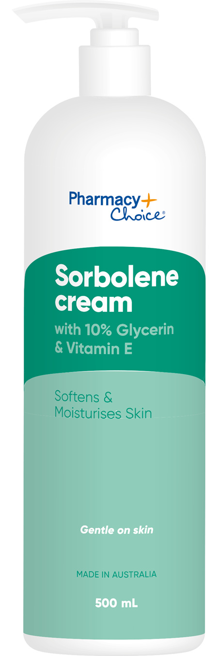 Pharmacy Choice -  Sorbolene with Glycerin & Vitamin E 500mL Pump
