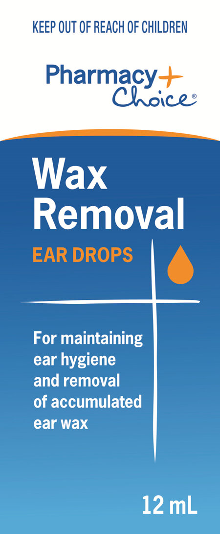 Pharmacy Choice -  Wax Removal Ear Drops 12ml