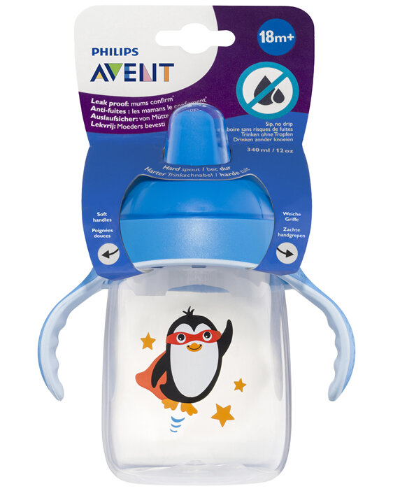 Philips Avent Spout Cup with Handles Blue 6m+ 200mL