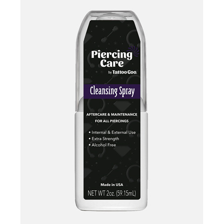Piercing Care Cleansing Spray by Tattoo Goo — 2oz Bottle