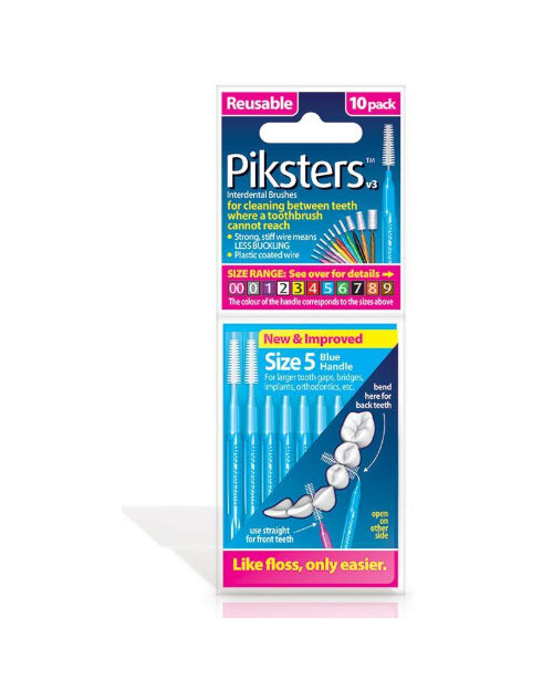 PIKSTERS I/D Blue 1.4mm Taper 10pk