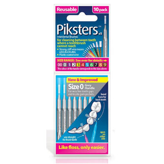 PIKSTERS I/D Silver 0.32mm Str.10pk