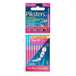 PIKSTERS I/D U/F Pink Size 00 10pk