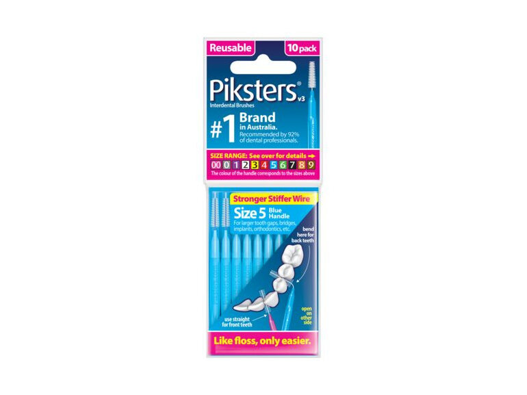 Piksters® Interdental Brushes Blue Size 5 10pk