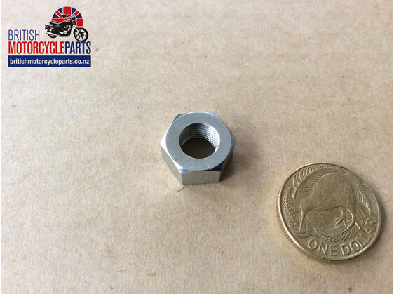 PO172A Nut 3/8” CEI Full - British Motorcycle Parts Ltd - Auckland NZ