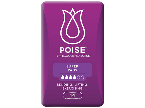 Poise Pads For Bladder Leaks Super 14 Pack