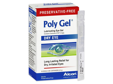 Poly Gel Lubricant Eye Gel