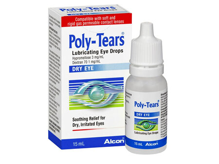 Poly Tears Eye Drops 15ml
