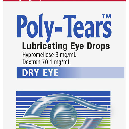 Poly Tears Lubricating Eye Drops 15mL for Dry Eye