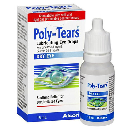 Polytears Eye Drops 15ml