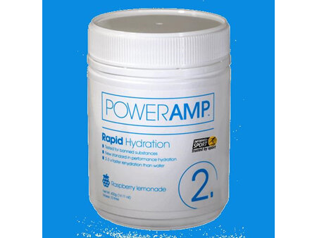 Poweramp Rapid Hydration (Raspberry Lemonade) 400g