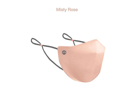 Precau Muse Re-usable face mask Misty Rose