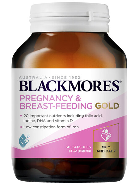 Pregnancy & Breast-Feeding Gold 60s