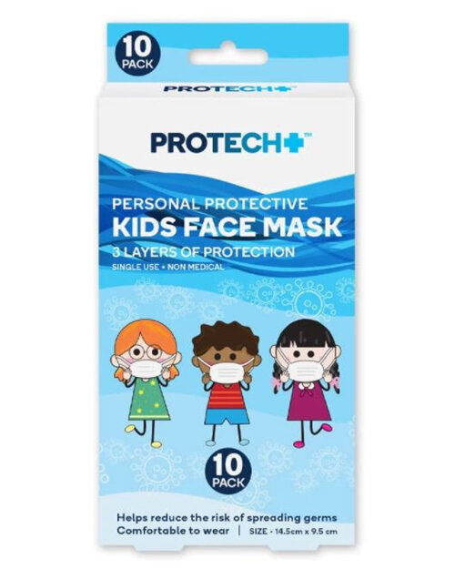 Protech Kids Face Mask 10pk