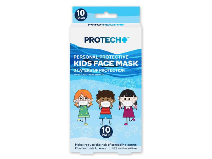 Protech Kids Face Mask 10pk
