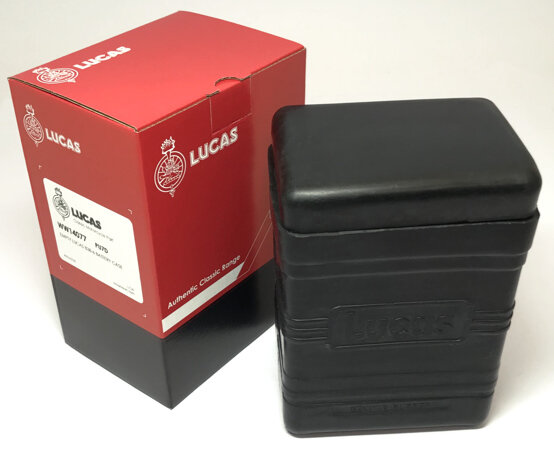 PU7D Lucas Rubber Battery Box - British Spare Parts Auckland New Zealand