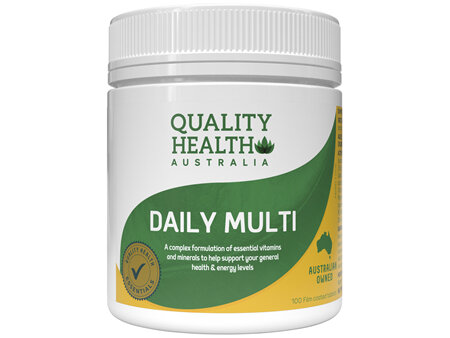 Quality Health Australia Daily Multi 100s