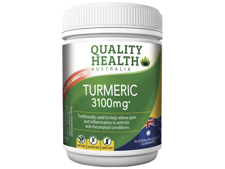 Quality Health Australia Turmeric 3100mg 100s