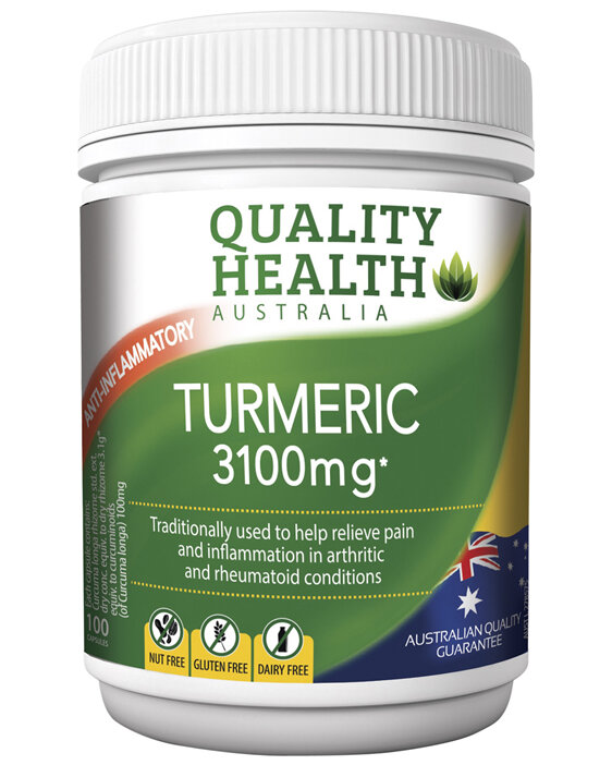 Quality Health Australia Turmeric 3100mg 100s