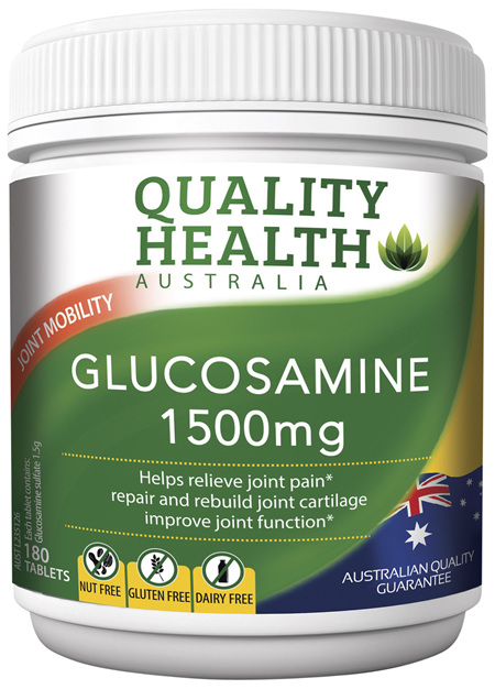 Quality Health Glucosamine 1500mg 180s