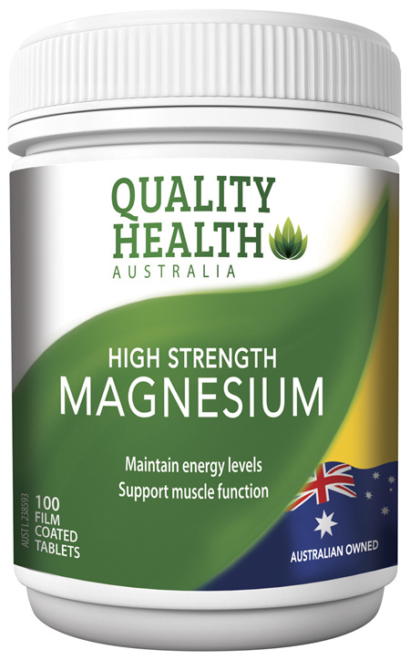 Quality Health High Strength Magnesium 100s