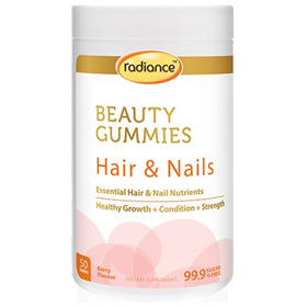 Radiance Beauty Hair & Nail 50 Gummies Berry