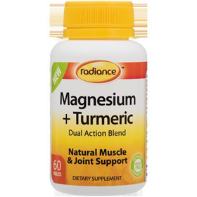 Radiance Magnesium + Turmeric 60 tablets