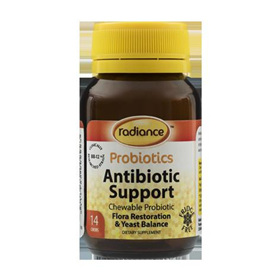 Radiance Probiotics Antibiotic Support 14  chews