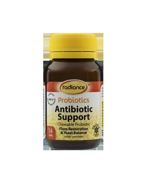 Radiance Probiotics Antibiotic Support 14  chews