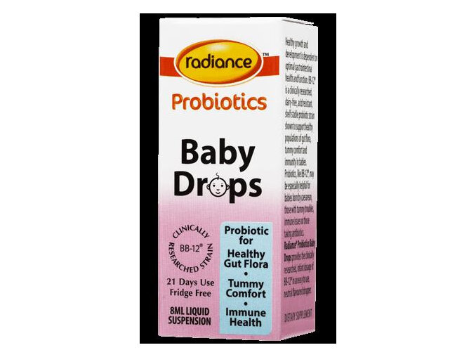 Radiance Probiotics Baby Drops 8mL