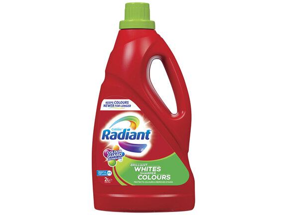 Radiant Brilliant Whites Sharper Colours Laundry Liquid 2L 