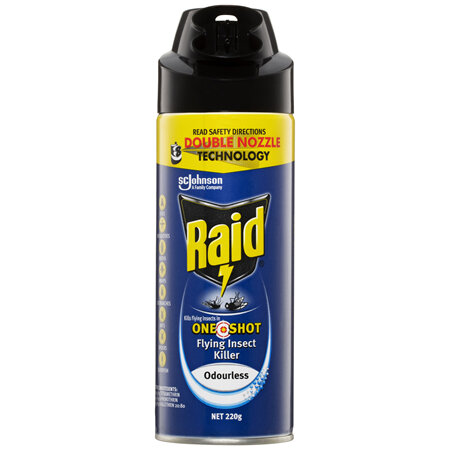 Raid One Shot Pest FIK Odourless 220g