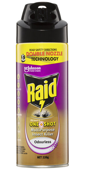 Raid Pest MIK One Shot Odourless 220g