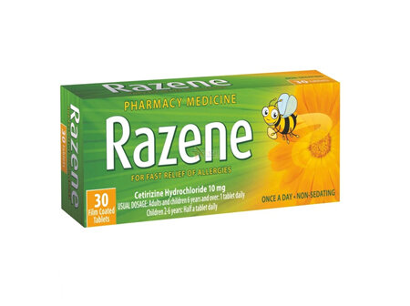 Razene 10mg 30 Tablets