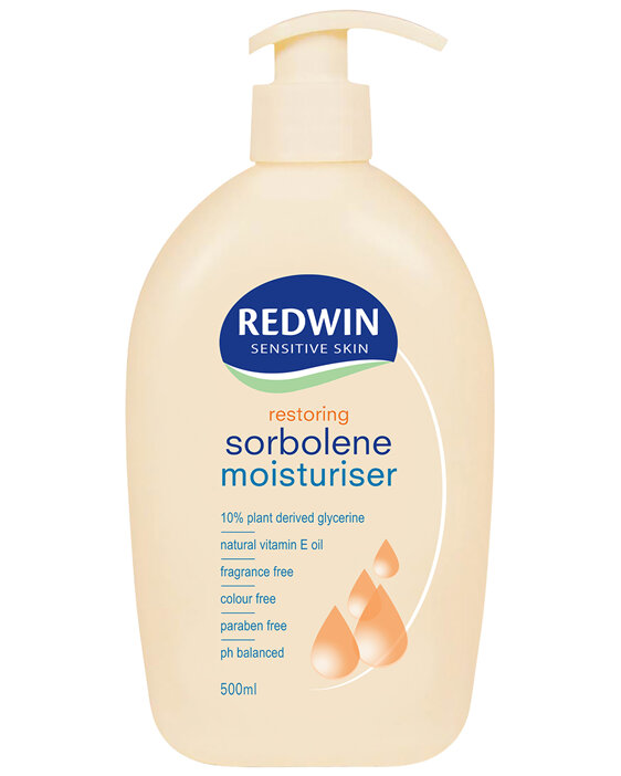 Redwin Sorbolene Moisturiser with Vitamin E 500ml